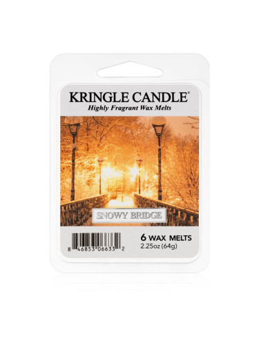 Kringle Candle Snowy Bridge восък за арома-лампа 64 гр.