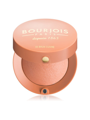 Bourjois Little Round Pot Blush руж цвят 03 Brun Cuivre 2,5 гр.