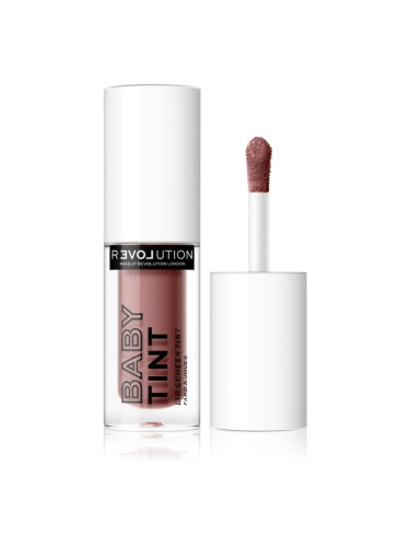 Revolution Relove Baby Tint течен руж и блясък за устни цвят Blush 1.4 мл.