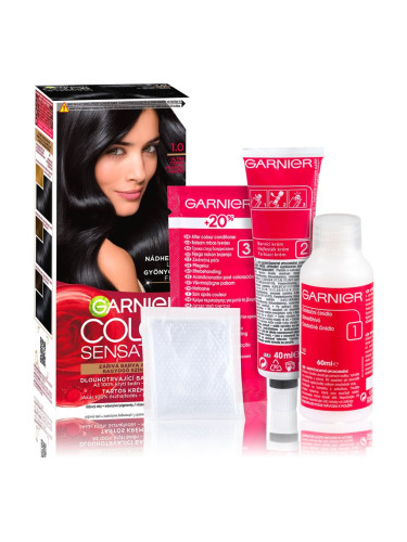 Garnier Color Sensation боя за коса цвят 1.0 Onyx Black 1 бр.