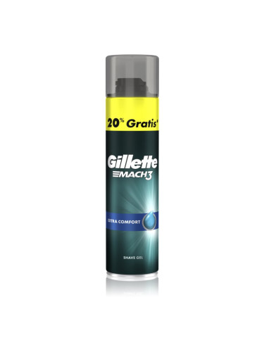 Gillette Mach3 Extra Comfort гел за бръснене за мъже 240 мл.