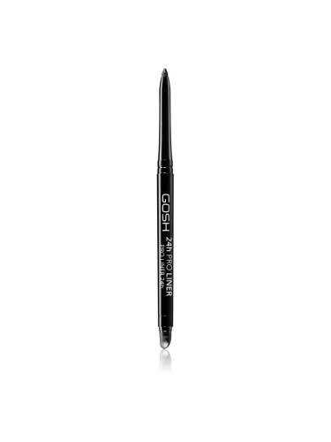 Gosh 24H Pro дълготраен молив за очи цвят 001 Black 0.35 гр.