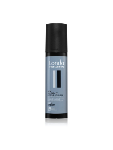 Londa Professional Men Solidify It стилизиращ гел с екстра силна фиксация 100 мл.