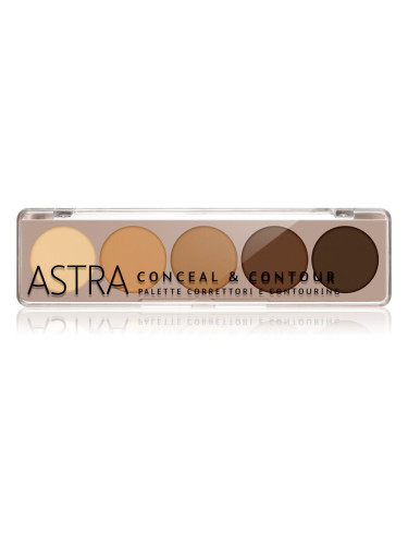 Astra Make-up Palette Conceal & Contour палитра коректори 6,5 гр.
