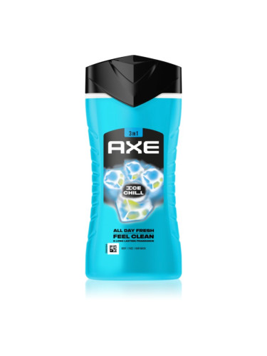Axe Ice Chill душ гел за лице, тяло и коса 250 мл.