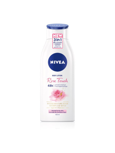 Nivea Rose Touch хидратиращо мляко за тяло 400 мл.