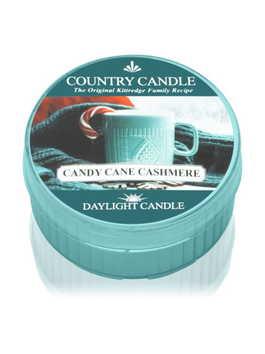 Country Candle Candy Cane Cashmere чаена свещ 42 гр.