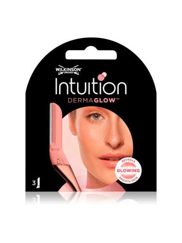 Wilkinson Sword Intuition Dermaglow резервни приставки 3 бр.