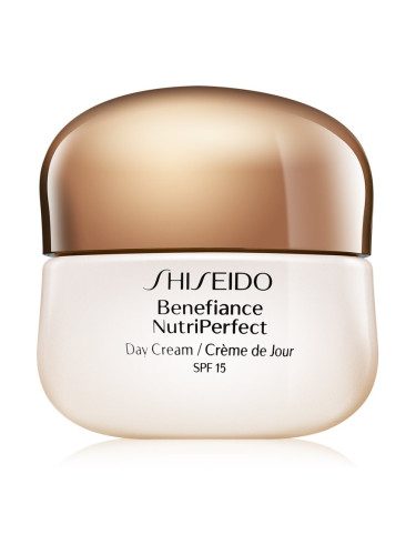 Shiseido Benefiance NutriPerfect Day Cream подмладяващ дневен крем SPF 15 50 мл.