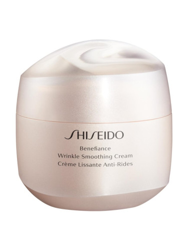 Shiseido Benefiance Wrinkle Smoothing Cream дневен и нощен крем против бръчки за всички типове кожа на лицето 75 мл.