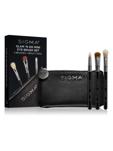 Sigma Beauty Brush Set Glam N Go Комплект четки с чантичка