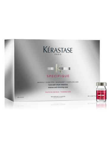 Kérastase Specifique Aminexil Cure Anti-Chute Intensive Интензивна грижа против косопад 42x6 мл.