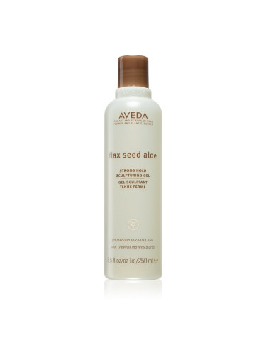 Aveda Flax Seed Strong Hold Sculpturing Gel гел за коса  с алое вера 250 мл.