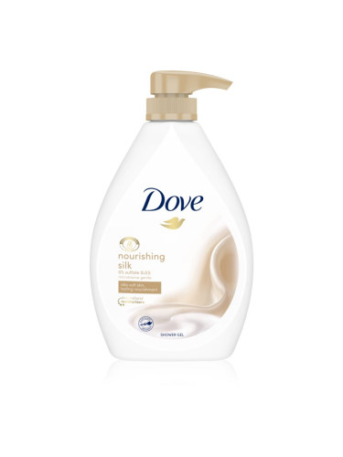 Dove Nourishing Silk овлажняващ душ гел с дозатор 720 мл.