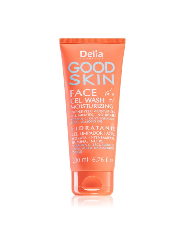 Delia Cosmetics Good Skin хидратиращ почистващ гел за лице 200 мл.