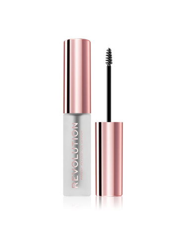 Makeup Revolution Brow Fixer гел за вежди цвят Clear 6 мл.