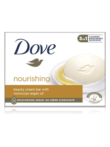 Dove Cream Oil твърд сапун с арганово масло 90 гр.