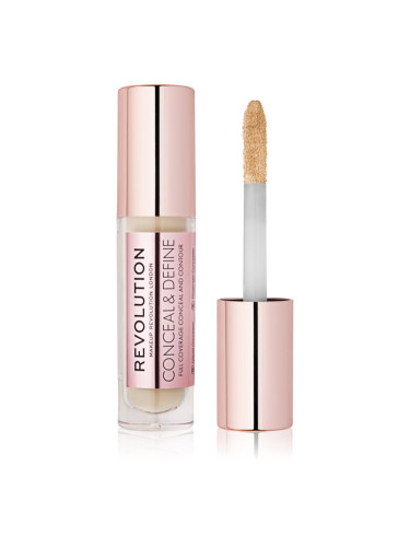 Revolution Conceal & Define течен коректор цвят C4 4 гр.