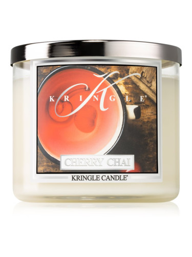 Kringle Candle Cherry Chai ароматна свещ 411 гр.