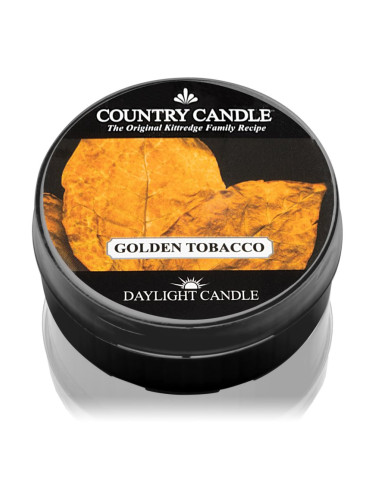 Country Candle Golden Tobacco чаена свещ 42 гр.