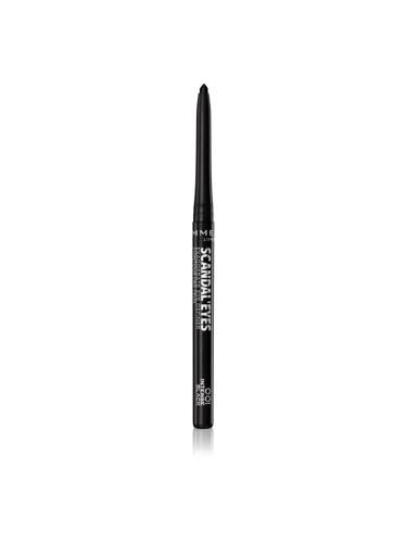 Rimmel ScandalEyes Exaggerate автоматичен молив за очи цвят 001 Intense Black 0,35 гр.