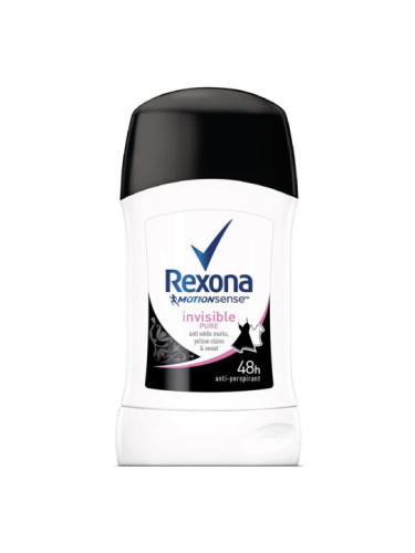 REXONA INVISIBLE PURE Дезодорант стик 40 мл