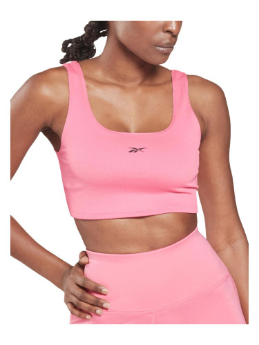 REEBOK Workout Ready Rib Bra Pink