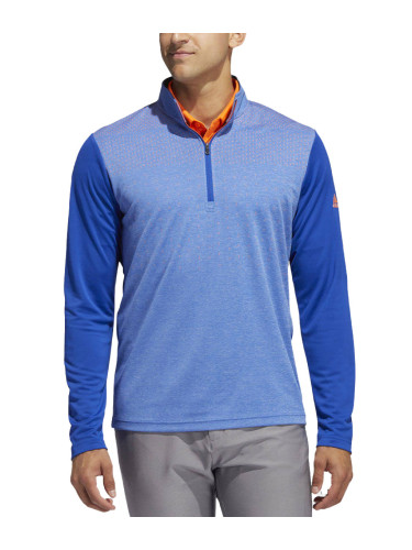 ADIDAS Golf Lightweight Layering 1/4-Zip Blouse Blue