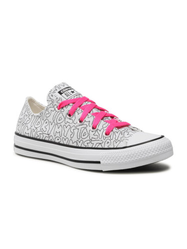 Converse Кецове Ctas Ox 170297C Бял