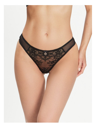 Emporio Armani Underwear Дамски бикини тип бразилиана 162948 3R215 00020 Черен