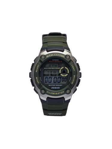 Casio Часовник Waveceptor WV-200R-3AEF Зелен