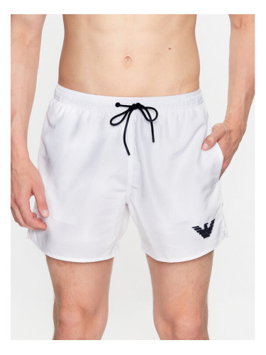 Emporio Armani Underwear Плувни шорти 211740 3R427 00010 Бял Regular Fit
