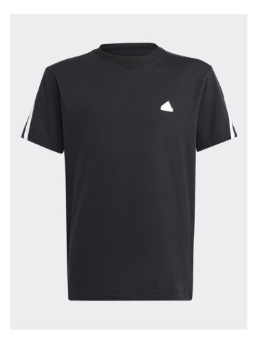 adidas Тишърт Future Icons 3-Stripes T-Shirt HR6308 Черен Regular Fit