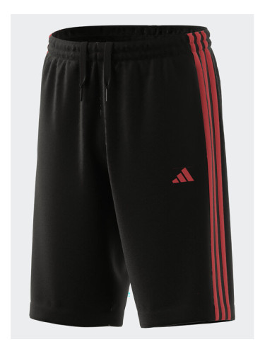 adidas Спортни шорти Train Essentials AEROREADY 3-Stripes Regular-Fit Shorts IJ9558 Черен Regular Fit