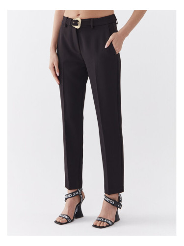 Versace Jeans Couture Текстилни панталони 74HAA116 Черен Regular Fit