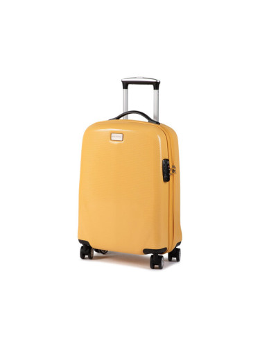 WITTCHEN Самолетен куфар за ръчен багаж 56-3P-571-50 Жълт