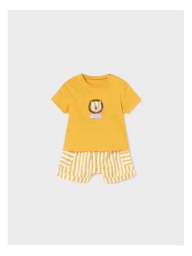 Mayoral Комплект тишърт и панталонки 1253 Цветен