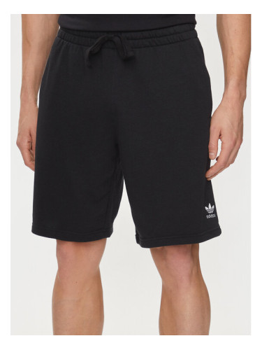 adidas Спортни шорти Essentials+ Made With Hemp Shorts HR8617 Черен Regular Fit