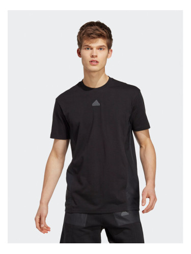 adidas Тишърт City Escape T-Shirt IC9723 Черен Regular Fit