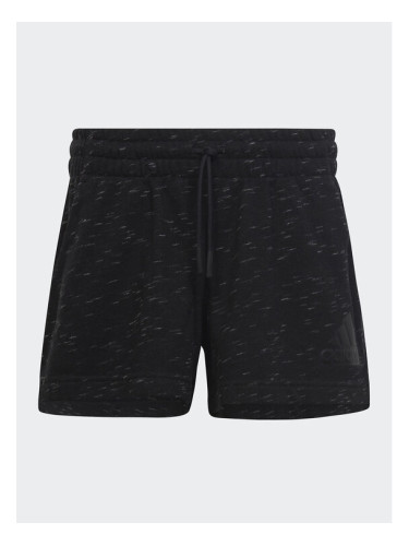 adidas Спортни шорти Future Icons Big Logo Shorts IC0103 Черен Loose Fit