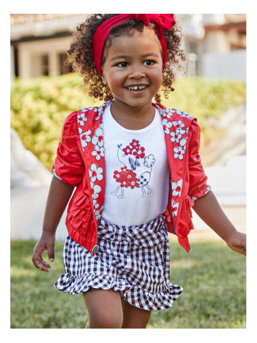 Mayoral Комплект тишърт и панталонки 1281 Цветен Regular Fit