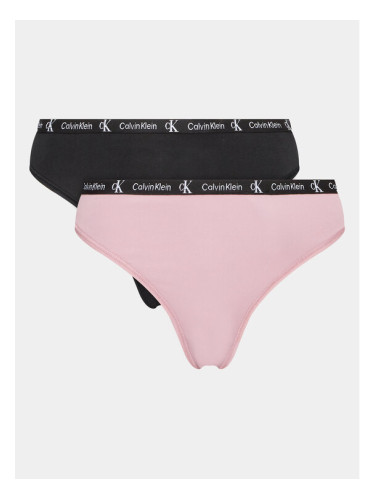 Calvin Klein Underwear Комплект 2 чифта прашки 000QD5035E Цветен