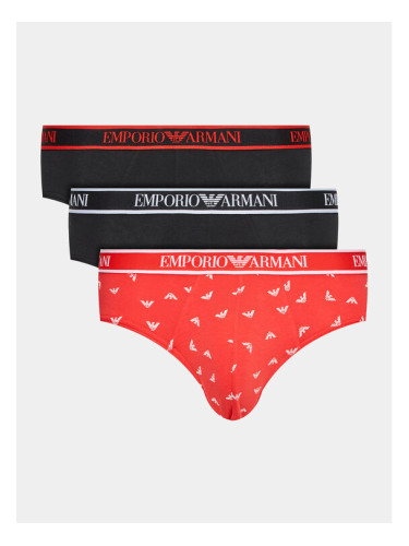 Emporio Armani Underwear Комплект 3 чифта слипове 111734 3R717 24221 Цветен