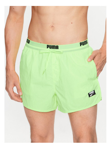 Puma Плувни шорти 938059 Жълт Regular Fit