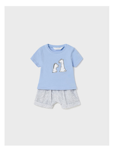 Mayoral Комплект тишърт и панталонки 1253 Цветен