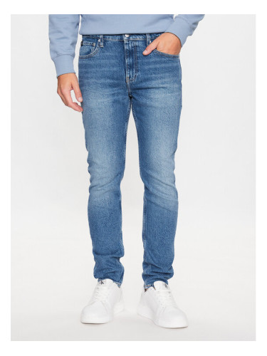 Calvin Klein Jeans Дънки J30J323367 Тъмносин Slim Taper Fit