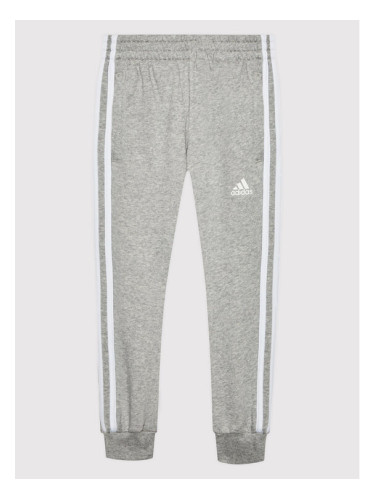 adidas Долнище анцуг Essentials H65793 Сив Standard Fit