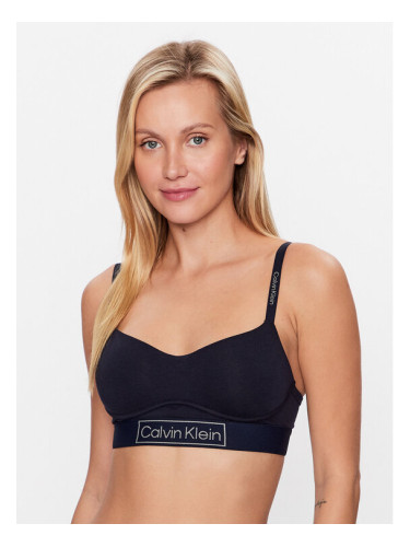 Calvin Klein Underwear Сутиен без банели 000QF6770E Тъмносин