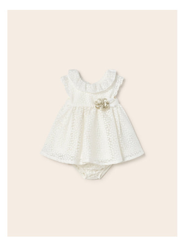 Mayoral Елегантна рокля 1812 Екрю