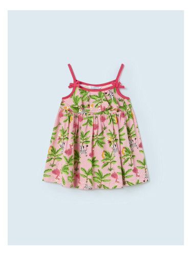 Mayoral Лятна рокля 1976 Розов Regular Fit